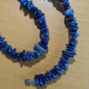 Blue Lapis Choker Necklace
